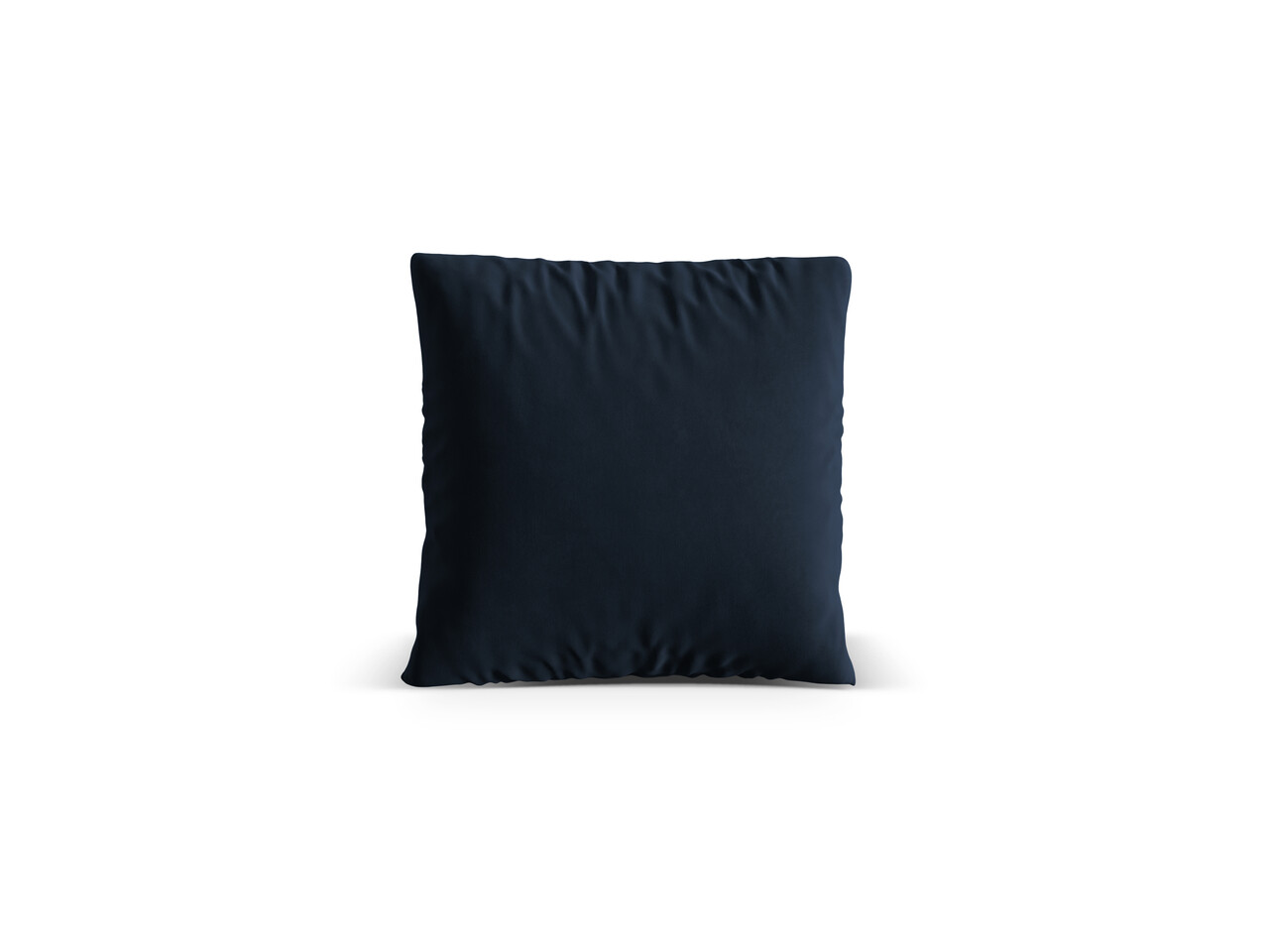 Perna decorativa, Nuria-88, Micadoni Home, 40x40 cm, catifea, albastru inchis - imagine 3